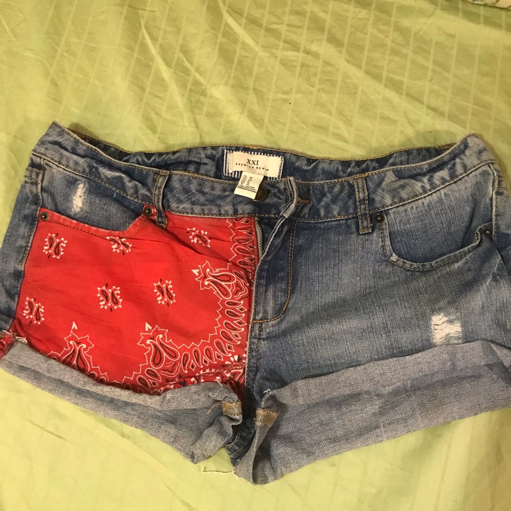 Jean shorts
